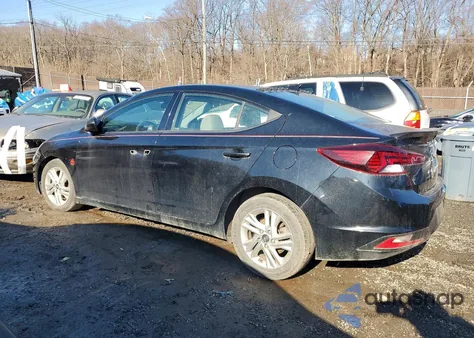 2020 Hyundai Elantra Sel from USA, damaged, VIN 5NPD84LF1LH567746